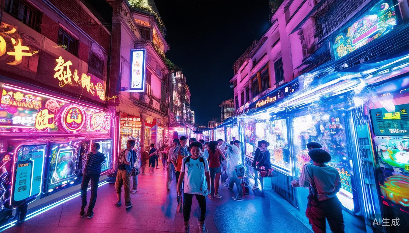 汕头比特派对同益路店，数字乐园与城市记忆的交汇点